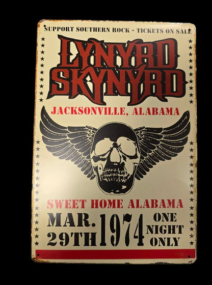 LYNYRD SKYNYRD - Concert Bord