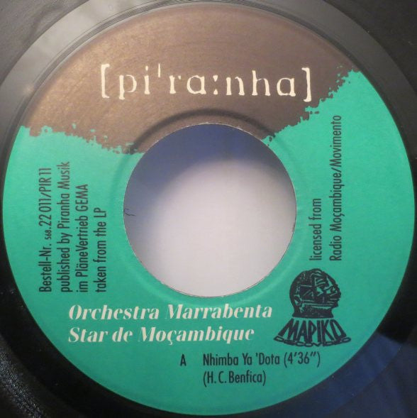 Orchestra Marrabenta Star De Moçambique : Nhimba Ya 'Dota / Sapatero (7", Single)
