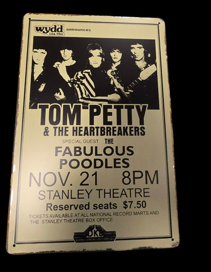 Tom Petty & The Heartbreakers - Concert Bord