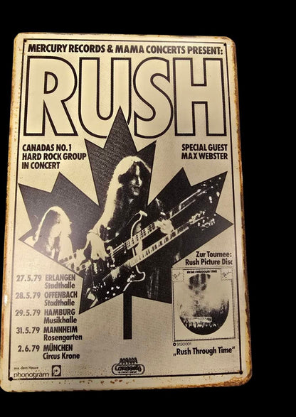 Rush - Concert Bord