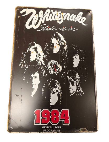 Whitesnake 1984 - Concert Bord