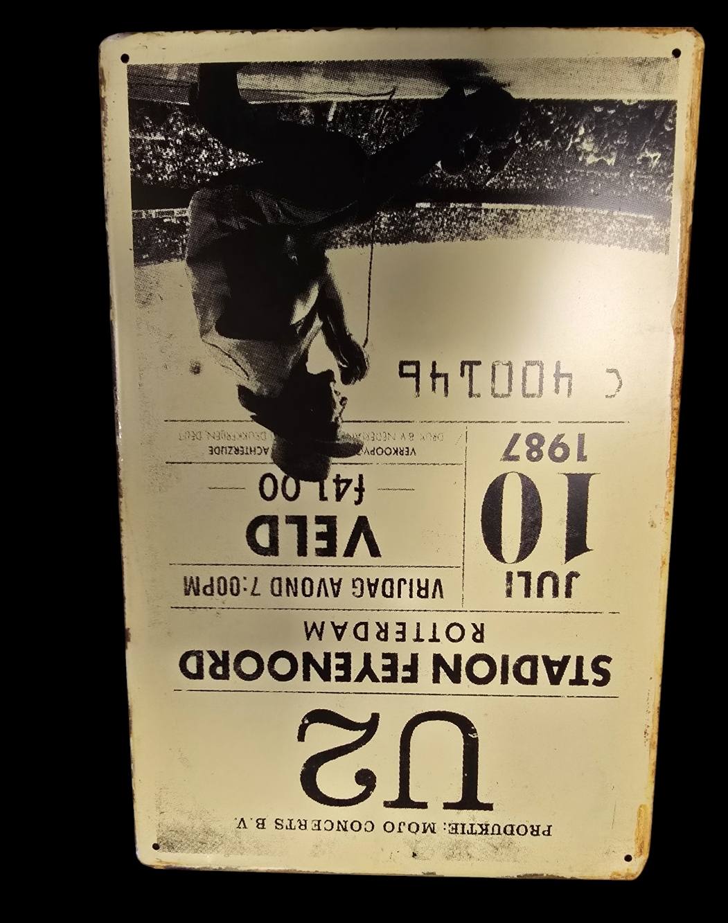 U2 Feyenoord - Concert Bord