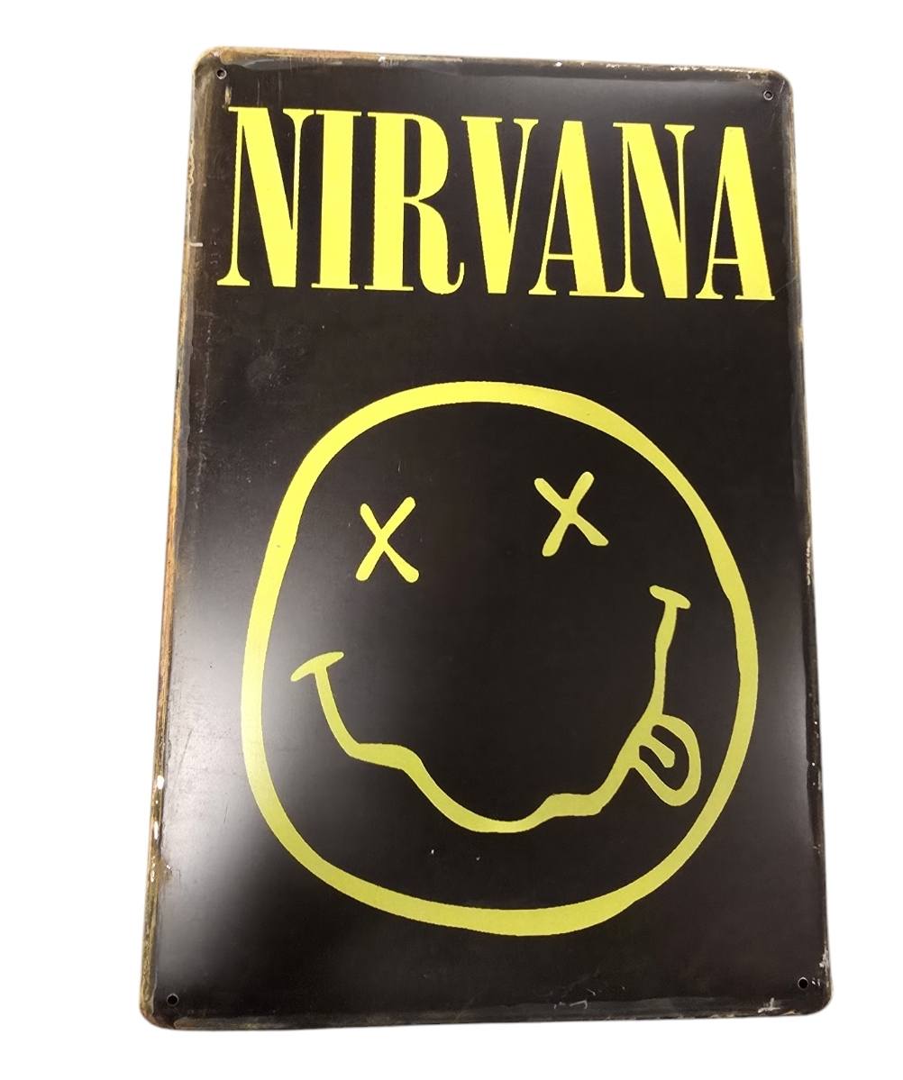 Nirvana - Concert Bord