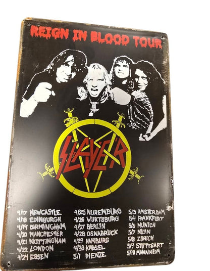 Slayer - Concert Bord