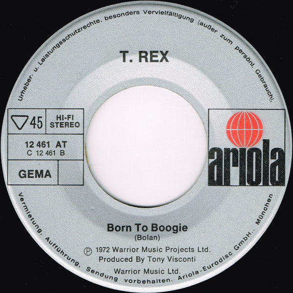 T. Rex : Solid Gold-Easy Action / Born To Boogie (7", Single)
