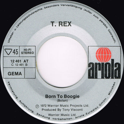 T. Rex : Solid Gold-Easy Action / Born To Boogie (7", Single)