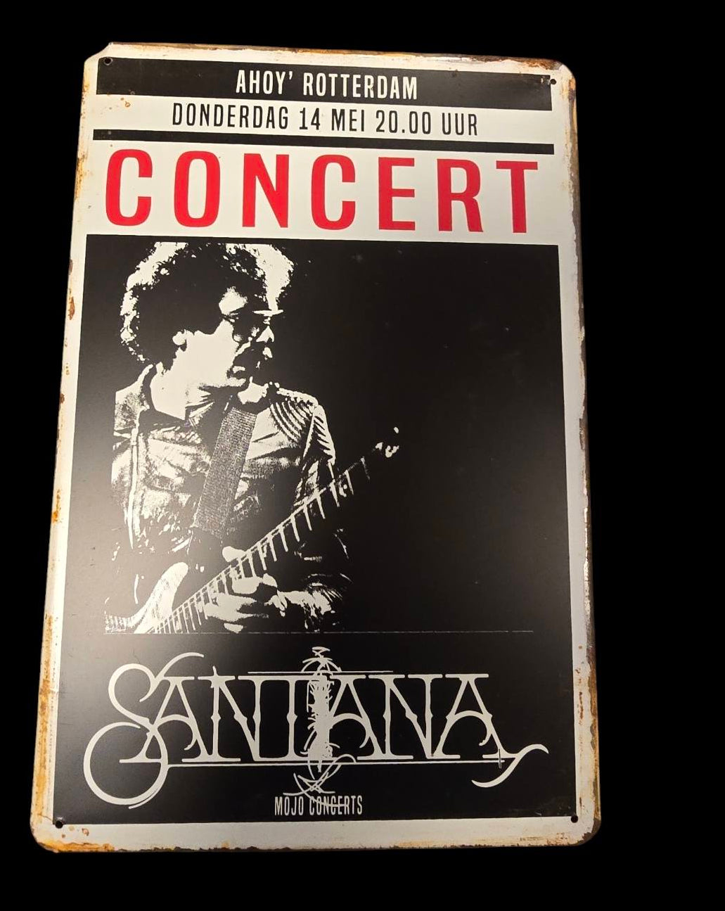 Santana - Concert Bord