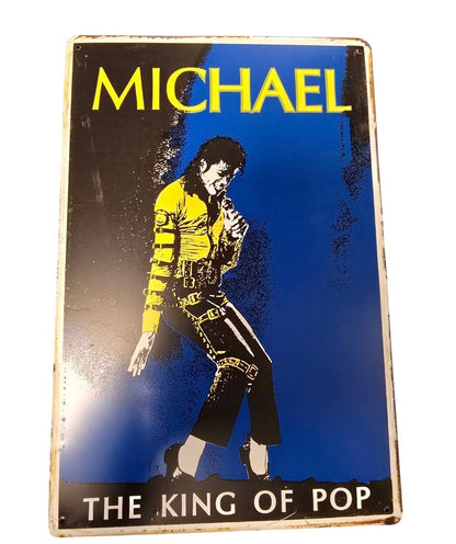 Michael  Jackson - The King of Pop - Concert Bord