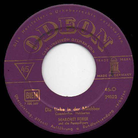 Margret Fürer Und Die Penny-Pipers : Der Nowak Läßt Mich Nicht Verkommen (7", Single)