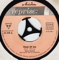 Nancy Sinatra : Think Of Me / Like I Do (7", Single)