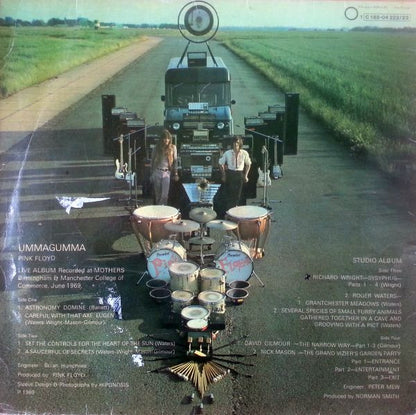 Pink Floyd : Ummagumma (2xLP, Album, RE)