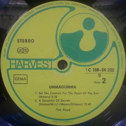 Pink Floyd : Ummagumma (2xLP, Album, RE)