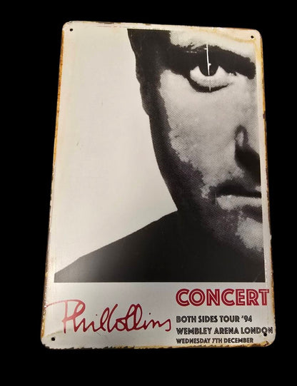 Phil Collins - Concert Bord