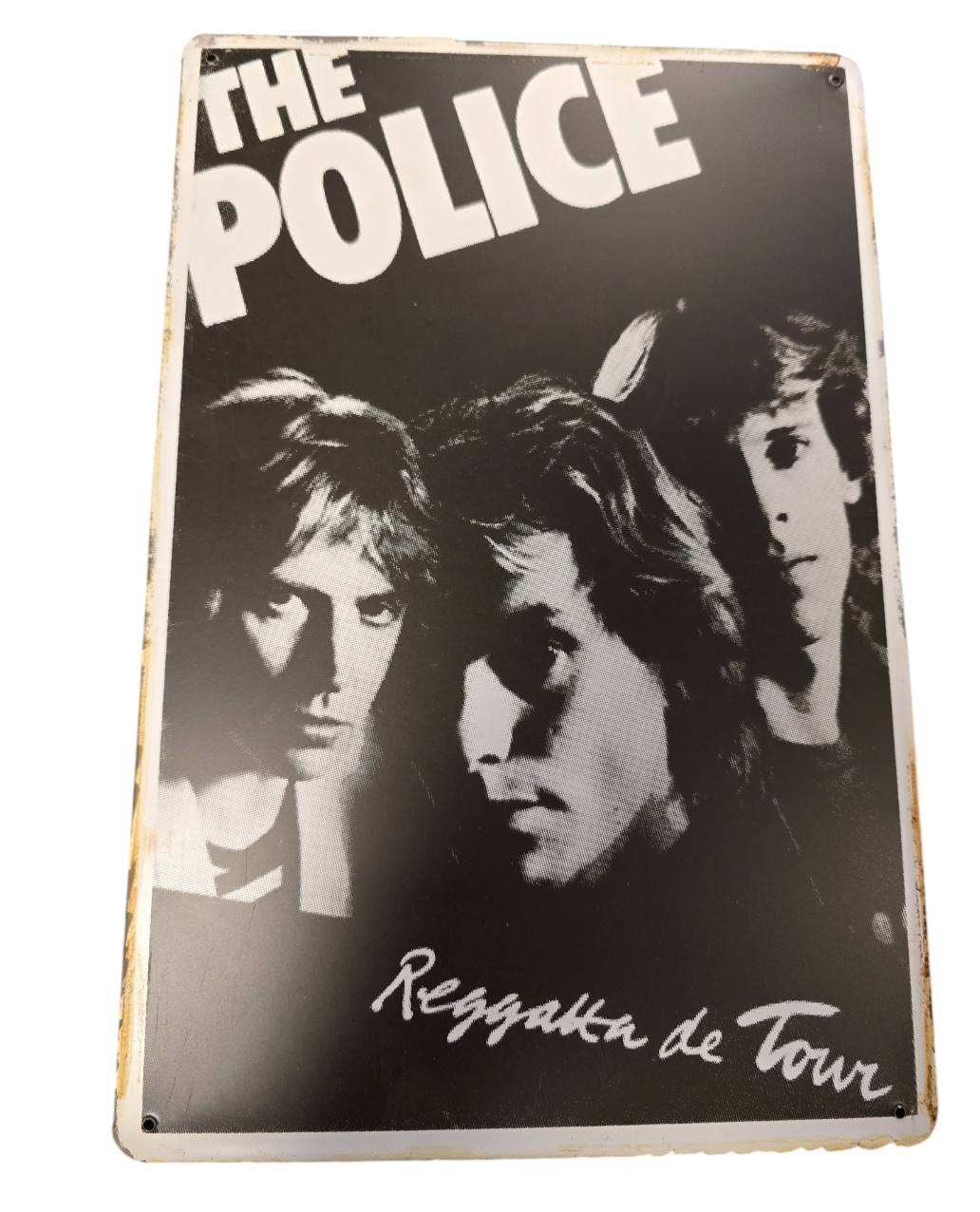The Police - Concert Bord