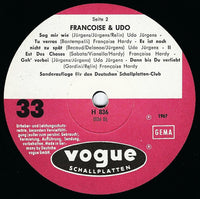 Françoise Hardy - Udo Jürgens : Francoise + Udo (LP, Comp, Club)