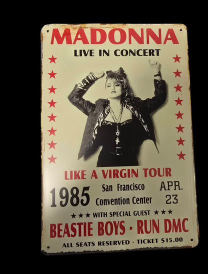 Madonna Live in Concert - Concert Bord