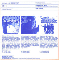 The Lords : Teenage Love (7", Single)