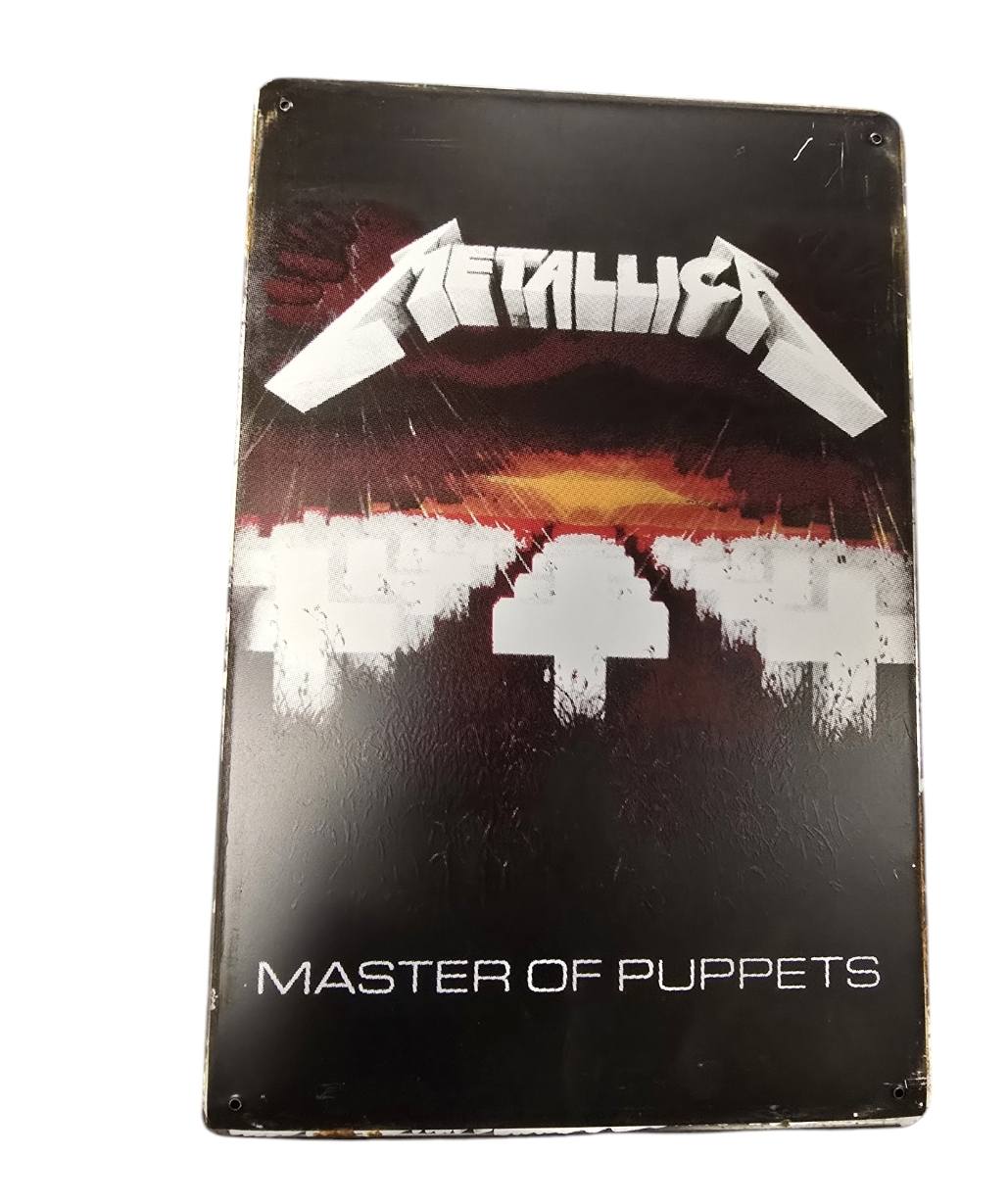 Metallica - Masters of Puppets - Concert Bord