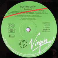 Cutting Crew : Broadcast (LP, Album)