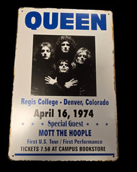 Queen - Concert Bord