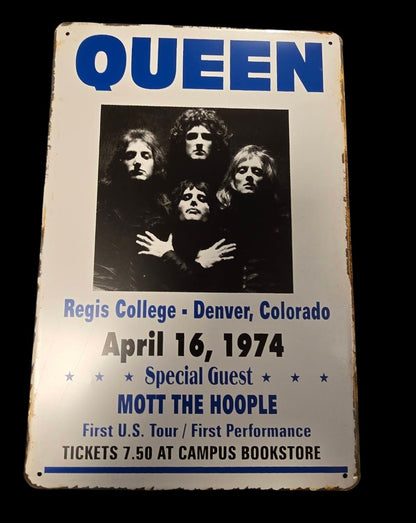 Queen - Concert Bord