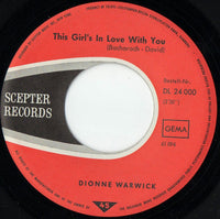 Dionne Warwick : This Girl's In Love With You / Dream Sweet Dreamer (7")