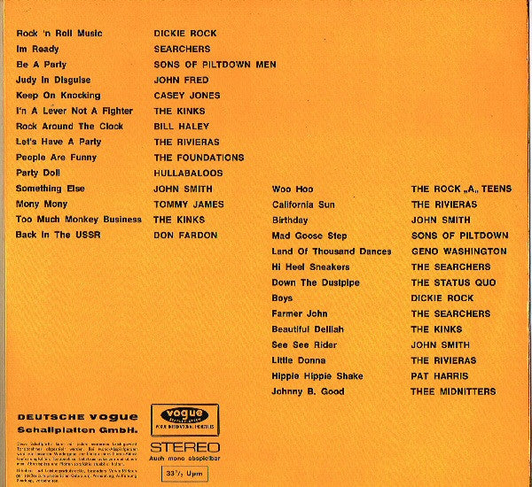 Various : Rock 'N Roll Music (LP, Yel + LP, Ora + Comp)