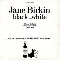 Jane Birkin : Black... White (7", Single)