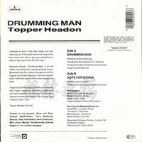 Topper Headon : Drumming Man (7", Single)