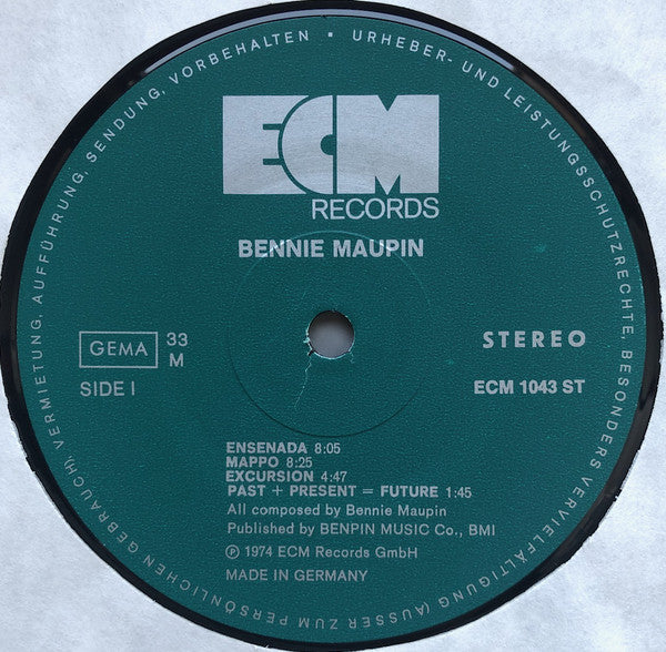 Bennie Maupin : The Jewel In The Lotus (LP, Album)