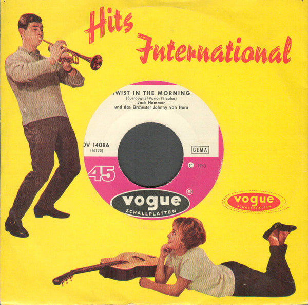Jack Hammer : Twist In The Morning / Choo Choo Twist (7", Single)