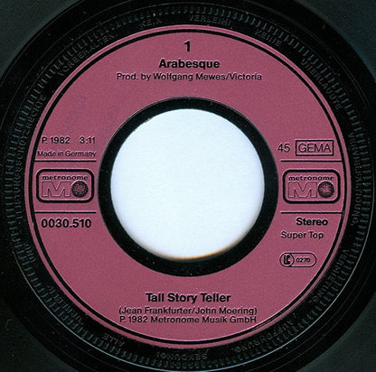 Arabesque : Tall Story Teller / Caballero (7", Single)