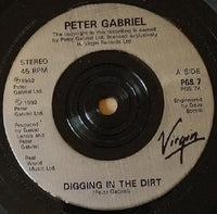 Peter Gabriel : Digging In The Dirt (7", Single)