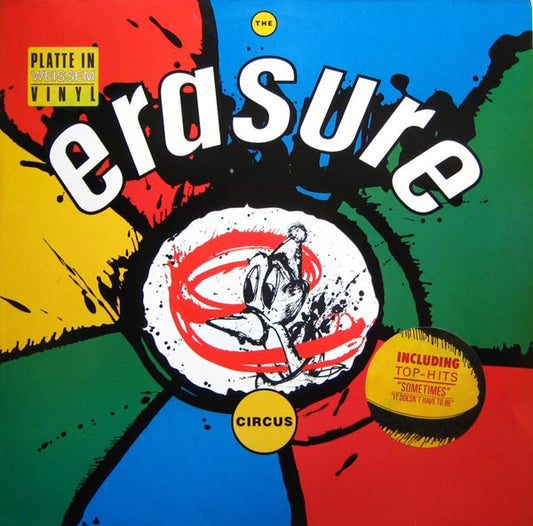 Erasure : The Circus (LP, Album, Whi)