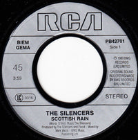The Silencers : Scottish Rain (7", Single)