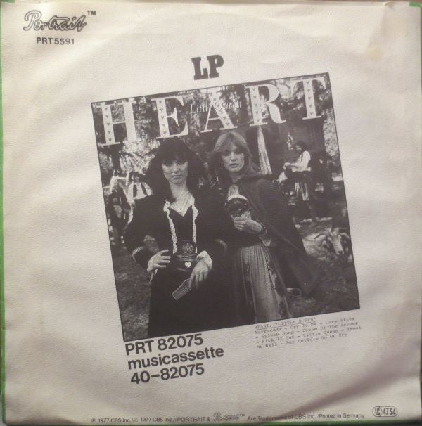 Heart : Kick It Out (7", Single)