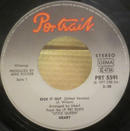 Heart : Kick It Out (7", Single)