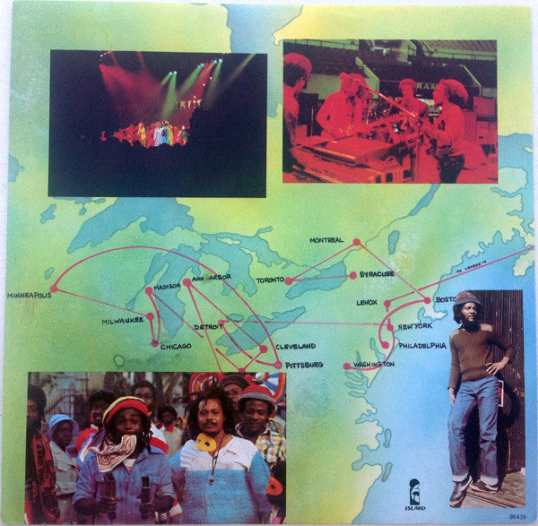 Bob Marley & The Wailers : Babylon By Bus (LP, Album)