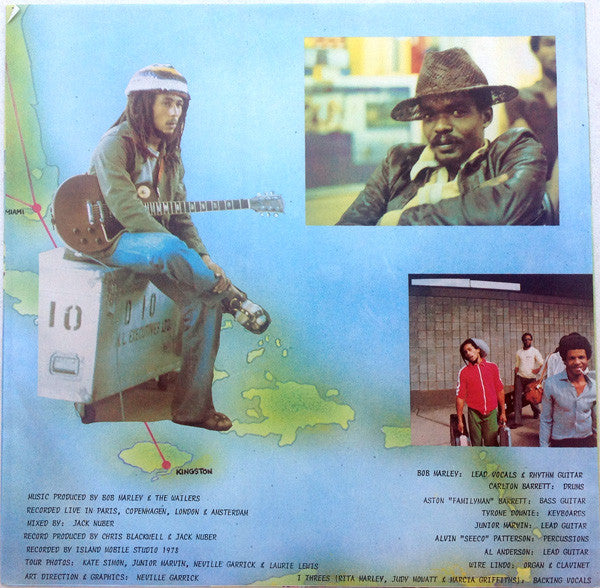 Bob Marley & The Wailers : Babylon By Bus (LP, Album)
