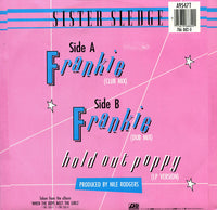 Sister Sledge : Frankie (Club Mix + Dub Mix) (12", Single)