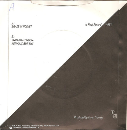 Pretenders* : Brass In Pocket (7", Single, Pap)