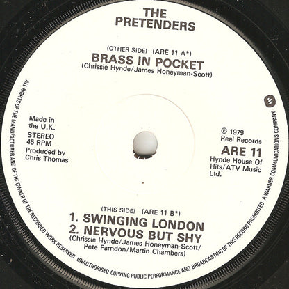 Pretenders* : Brass In Pocket (7", Single, Pap)
