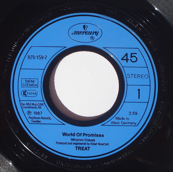 Treat (2) : World Of Promises (7", Single)
