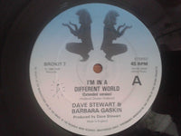 Dave Stewart & Barbara Gaskin : I'm In A Different World (12")