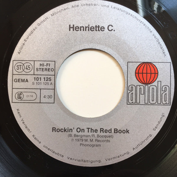 Henriette C.* : Rockin' On The Red Book  (7", Single)