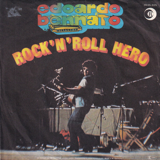 Edoardo Bennato : Rock 'N' Roll Hero / Tower Of Babel (7", Single)