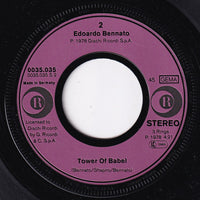 Edoardo Bennato : Rock 'N' Roll Hero / Tower Of Babel (7", Single)