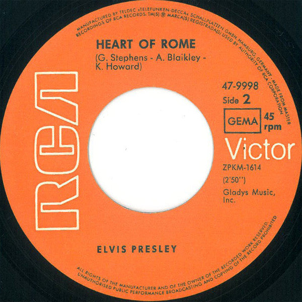 Elvis* : I'm Leavin' (7", Single)