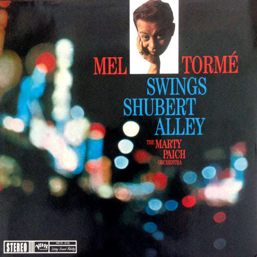 Mel Tormé, Marty Paich Orchestra : Swings Shubert Alley (LP, Album, RE, 180)