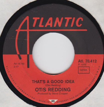 Otis Redding : Look At The Girl / That's A Good Idea (7", Single)